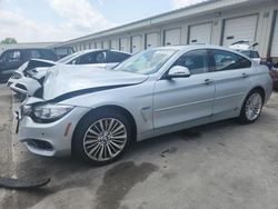 BMW 4 Series salvage cars for sale: 2015 BMW 428 XI Gran Coupe Sulev
