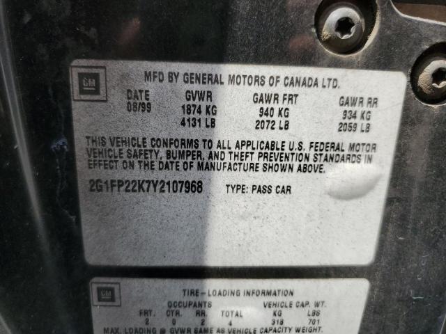 2000 Chevrolet Camaro