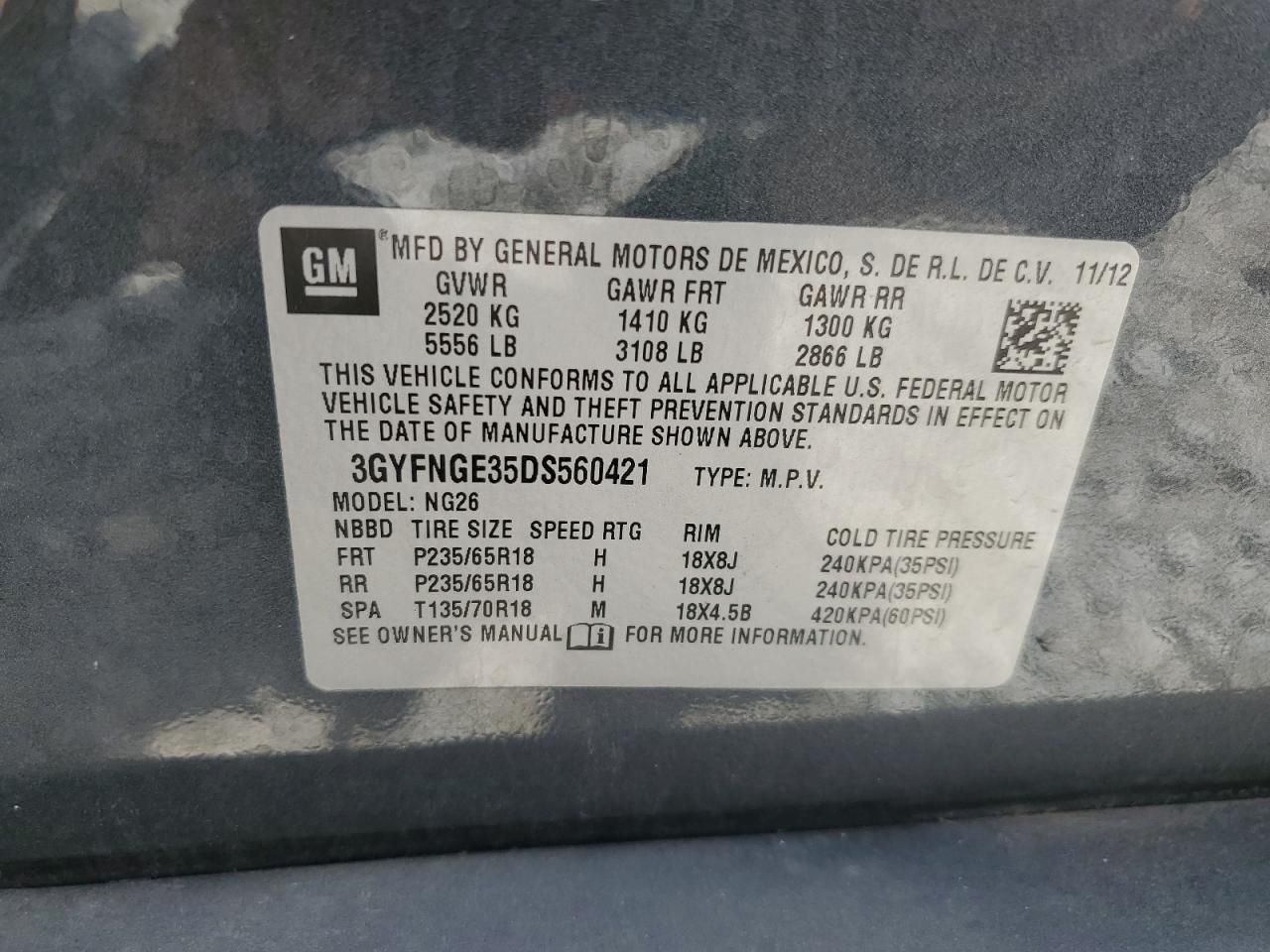 2013 Cadillac Srx Luxury Collection