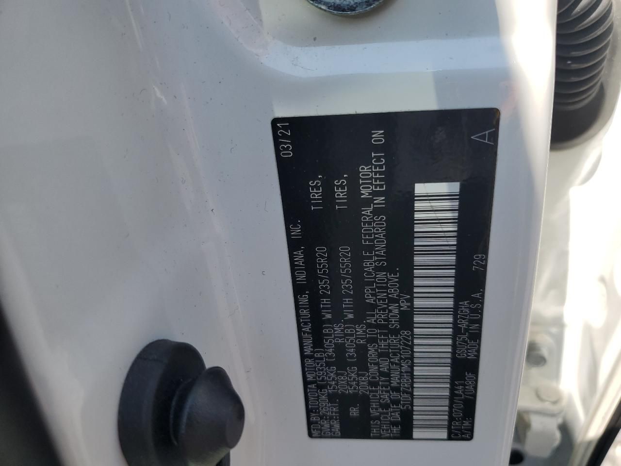 2021 Toyota Highlander Platinum