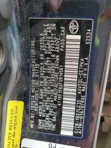 2015 Toyota Camry LE