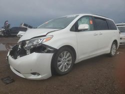 Toyota Sienna XLE salvage cars for sale: 2015 Toyota Sienna XLE