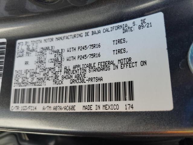 2021 Toyota Tacoma Double cab