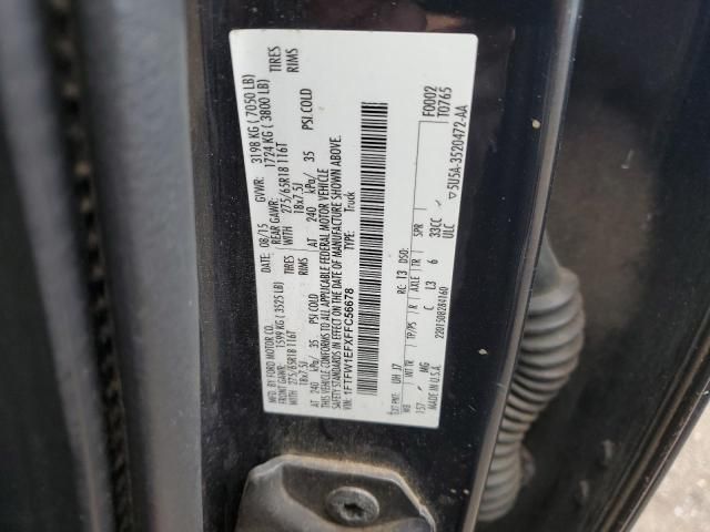 2015 Ford F150 Supercrew