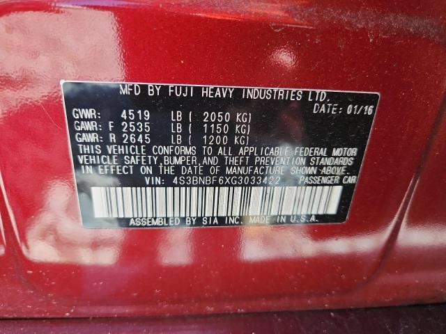 2016 Subaru Legacy 2.5i Premium