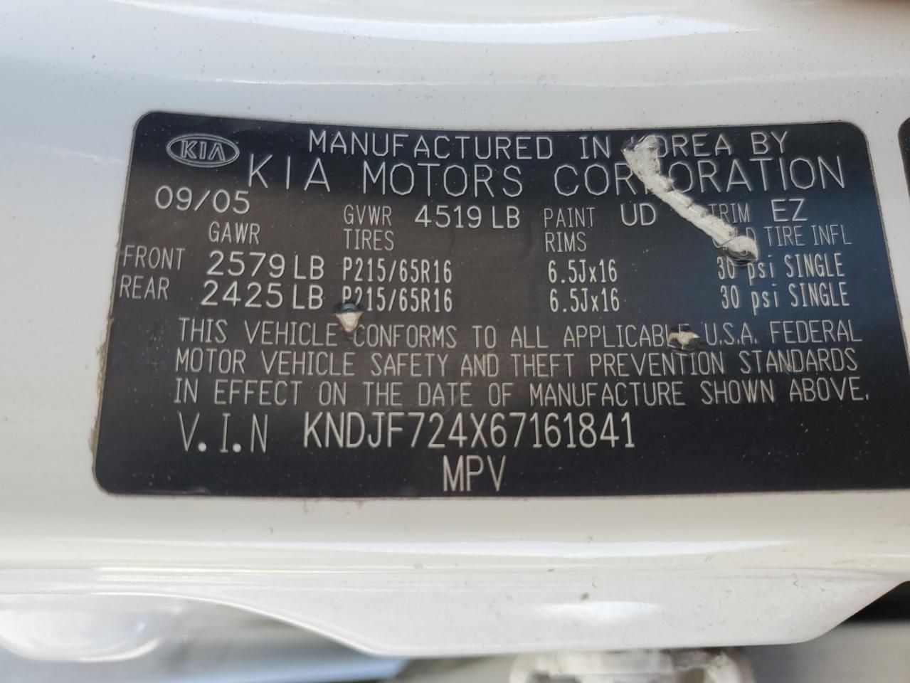 2006 KIA New Sportage