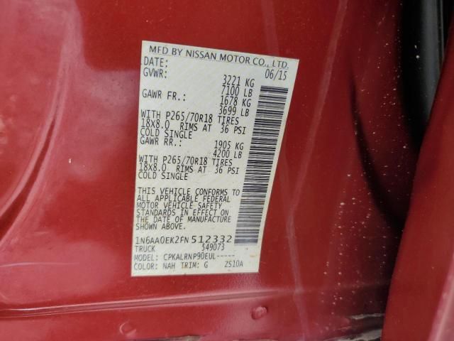 2015 Nissan Titan S
