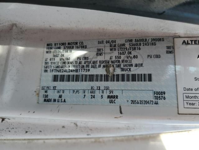 2004 Ford Econoline E250 Van