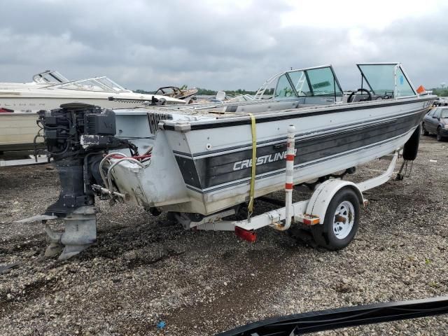1990 Crestliner Boat