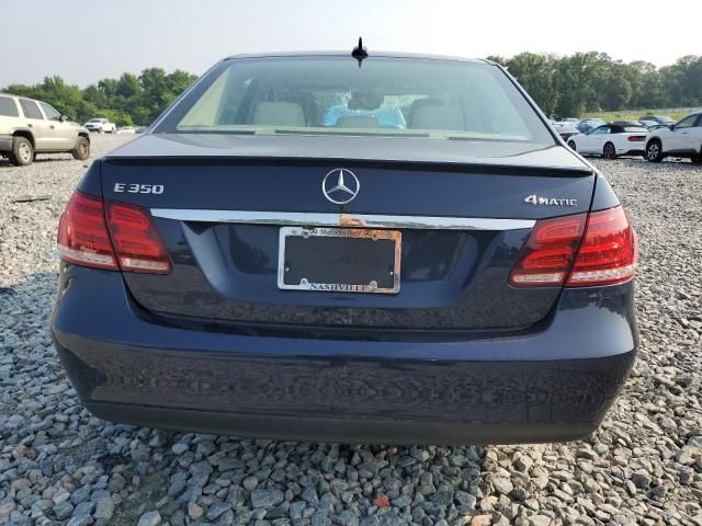 2014 Mercedes-Benz E 350 4matic