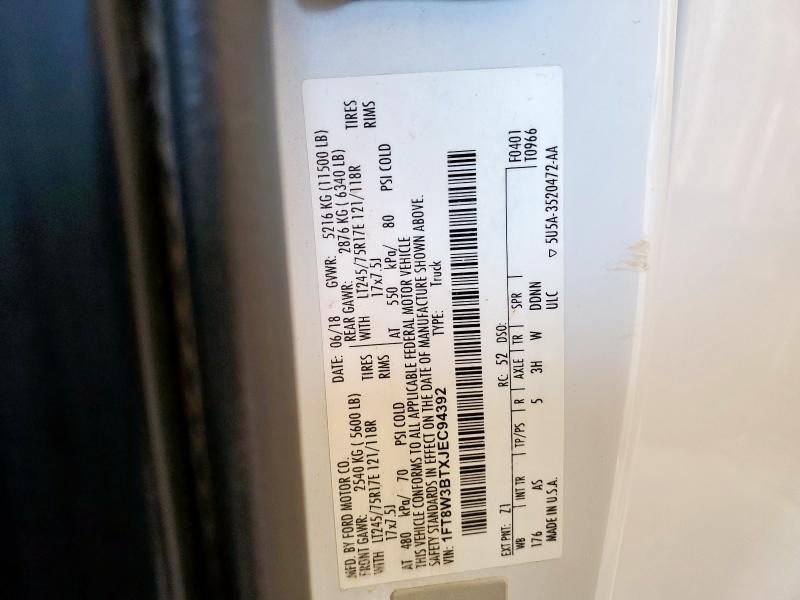2018 Ford F350 Super Duty