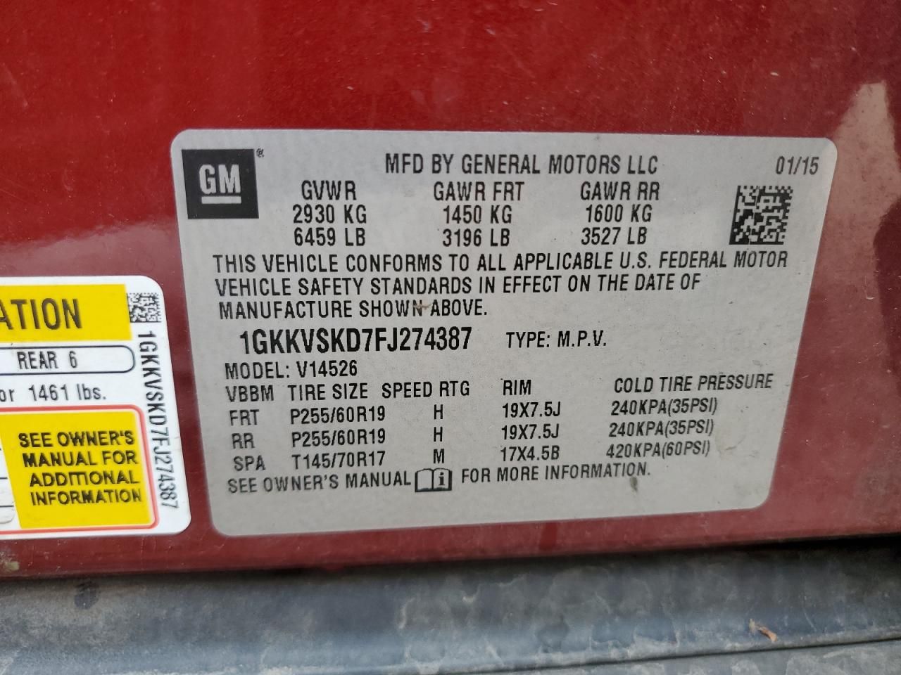 2015 GMC Acadia Slt-2