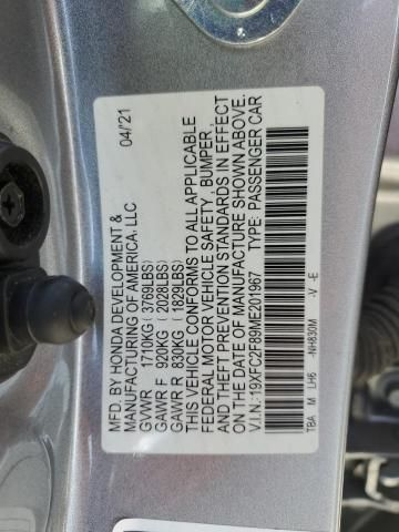 2021 Honda Civic Sport
