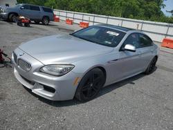 BMW salvage cars for sale: 2015 BMW 650 xi Gran Coupe
