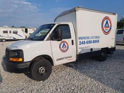 Salvage trucks for sale at Wayland, MI auction: 2012 GMC Savana Cutaway G3500