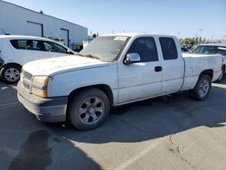 Salvage trucks for sale at Vallejo, CA auction: 2005 Chevrolet Silverado C1500