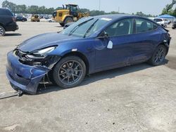 Tesla salvage cars for sale: 2023 Tesla Model 3