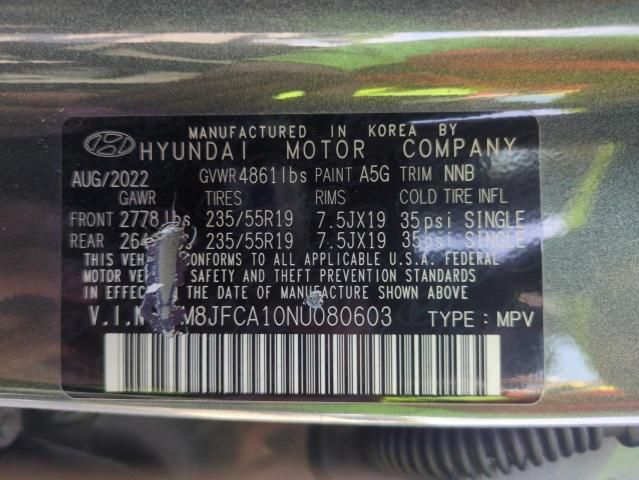 2022 Hyundai Tucson sel Convenience