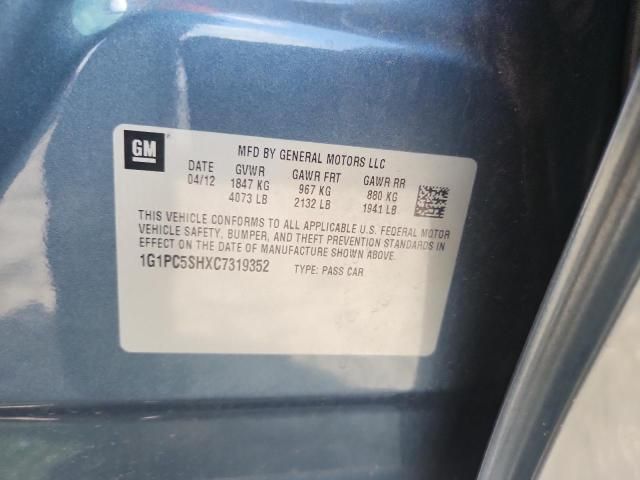 2012 Chevrolet Cruze ls