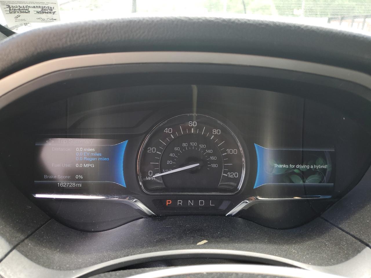 2017 Lincoln Mkz Hybrid Reserve