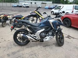 Salvage motorcycles for sale at Chalfont, PA auction: 2023 Honda NC750 XD