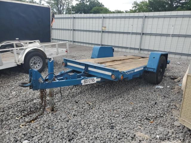 2000 Diwi 2000 Ditch Witch S7B Tilt Deck Equipment Trailer
