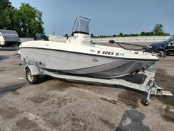 Salvage boats for sale at Dunn, NC auction: 2017 Bayliner Boat With Trailer