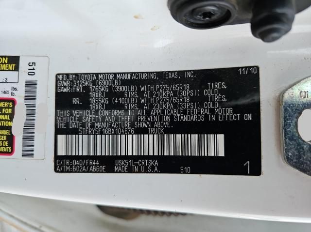 2011 Toyota Tundra Double Cab SR5