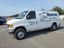 Salvage trucks for sale at Brookhaven, NY auction: 2004 Ford Econoline E250 Van