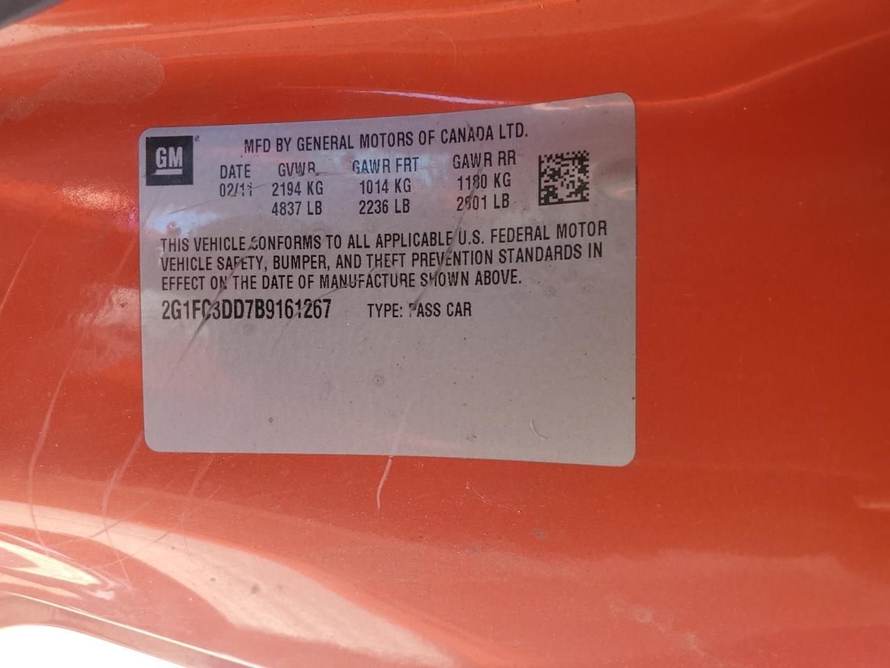 2011 Chevrolet Camaro lt