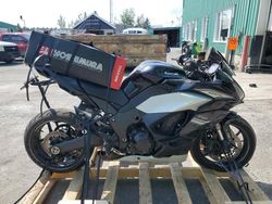 Salvage motorcycles for sale at Montreal Est, QC auction: 2022 Kawasaki ZX1002 K