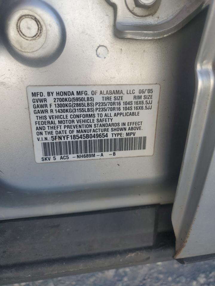 2005 Honda Pilot exl