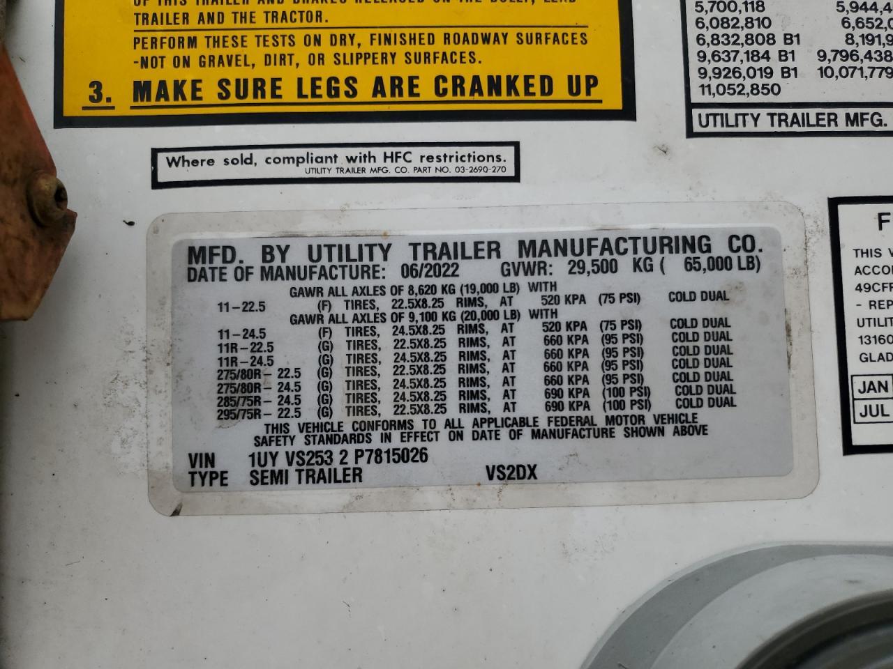 2023 Utility Trailer Mfg. ITY Trailer
