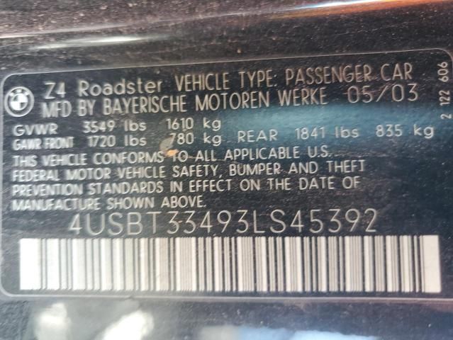 2003 BMW Z4 2.5