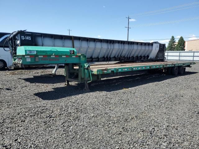 2001 Evaco Superline Tilt Deck Equipment Trailer