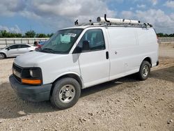 Salvage trucks for sale at New Braunfels, TX auction: 2013 Chevrolet Express G2500
