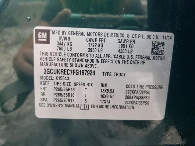 2015 Chevrolet Silverado K1500 LT