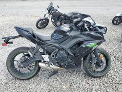 Salvage motorcycles for sale at Reno, NV auction: 2025 Kawasaki EX650 R