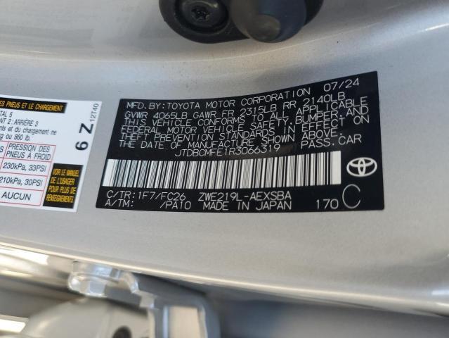 2024 Toyota Corolla le