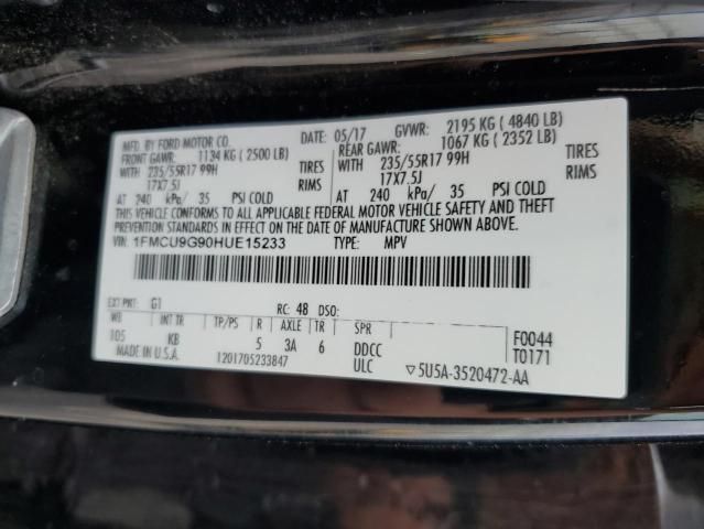 2017 Ford Escape SE