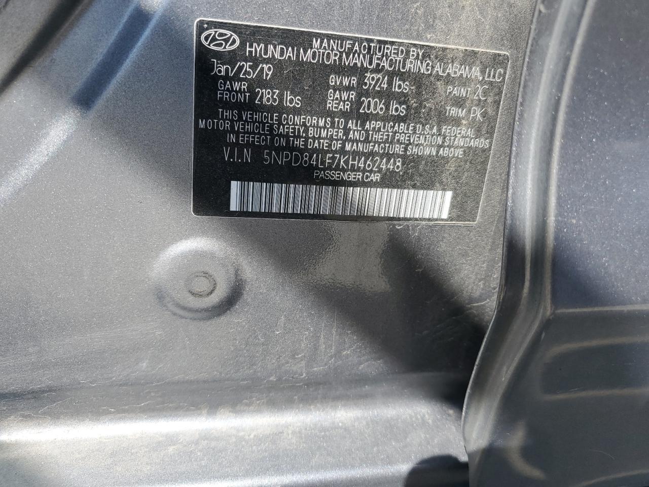 2019 Hyundai Elantra sel