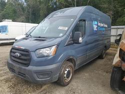 Salvage trucks for sale at Greenwell Springs, LA auction: 2020 Ford Transit T-250