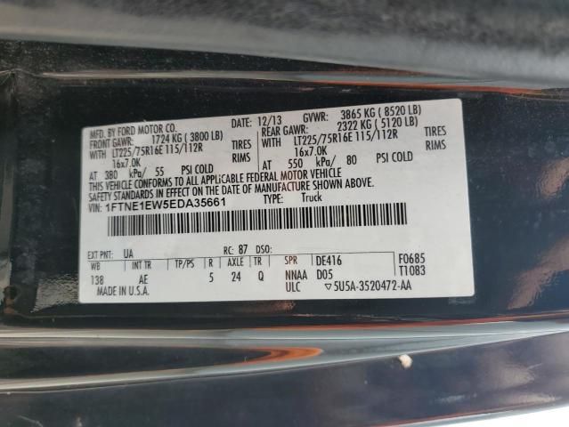 2014 Ford Econoline E150 Van