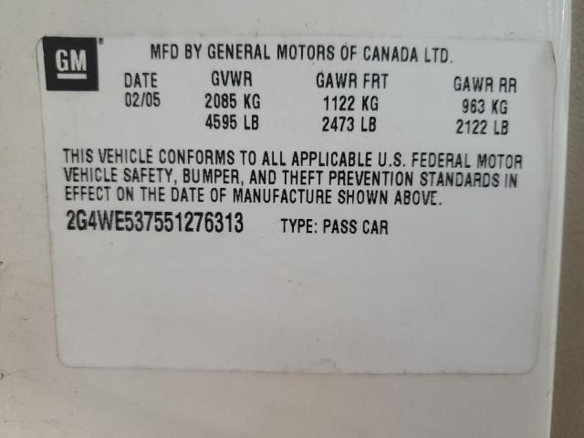 2005 Buick Lacrosse CXS