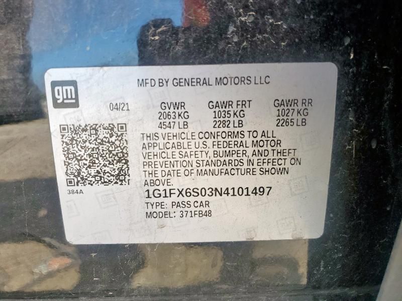 2022 Chevrolet Bolt EV 2LT
