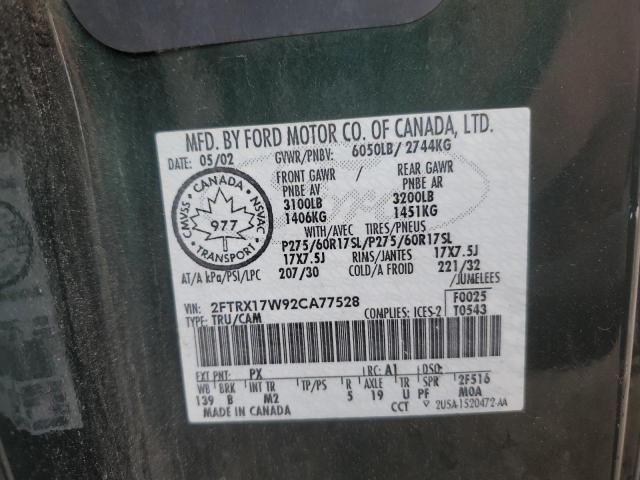 2002 Ford F150