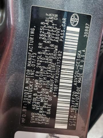 2013 Toyota Camry L