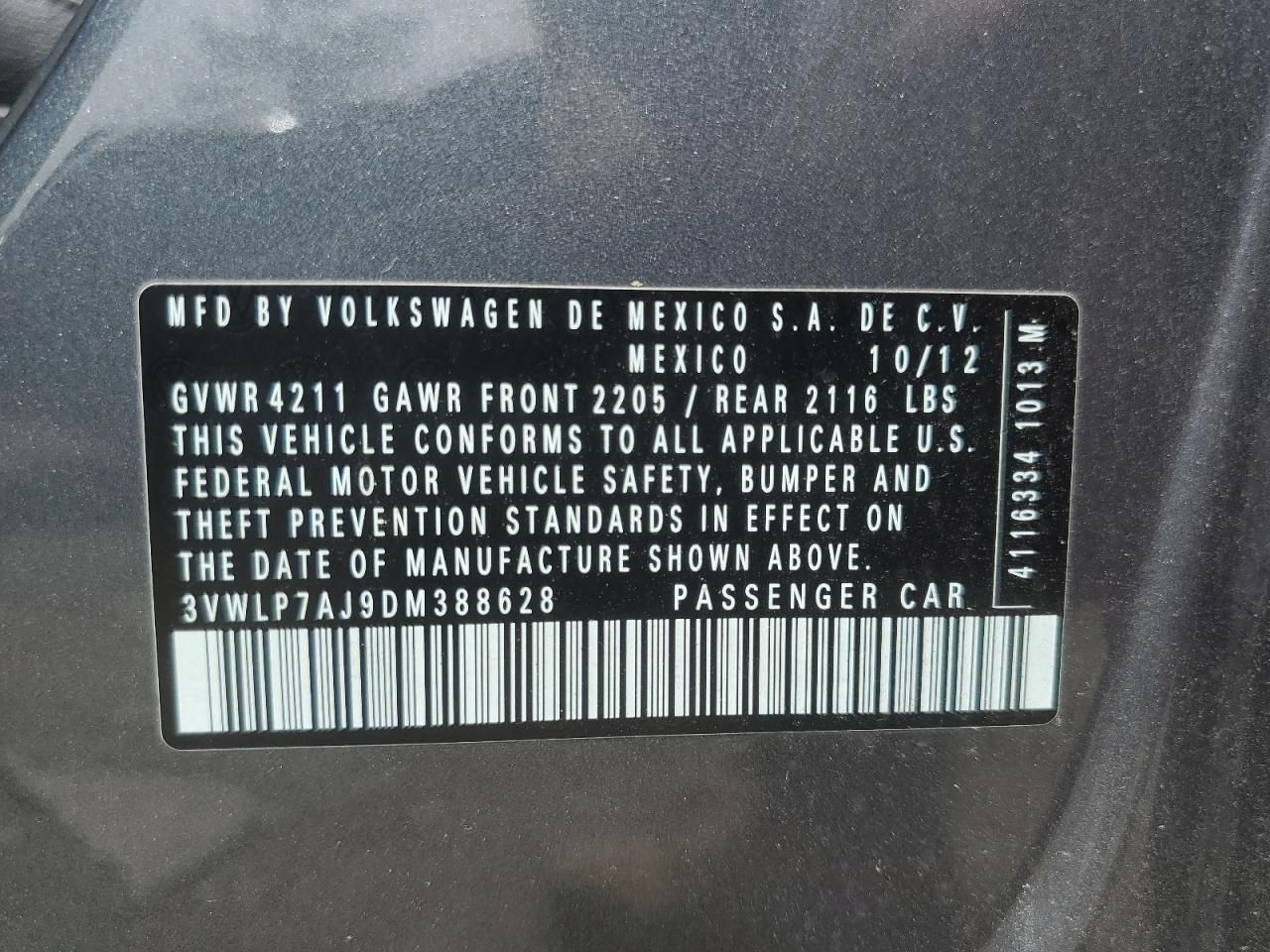 2013 Volkswagen Jetta sel