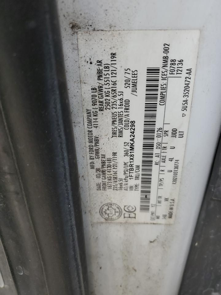 2021 Ford Transit T-250