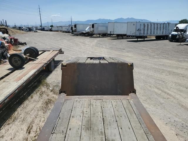 1992 Load King Lowboy Equipment Trailer
